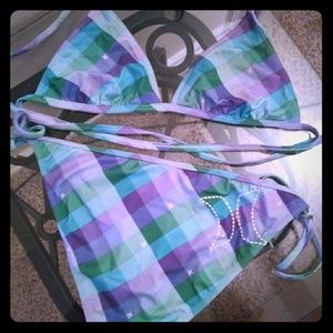 Multi colored Hurley 👙